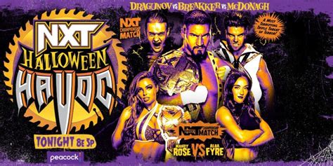 wwe nxt halloween havoc 2022 results